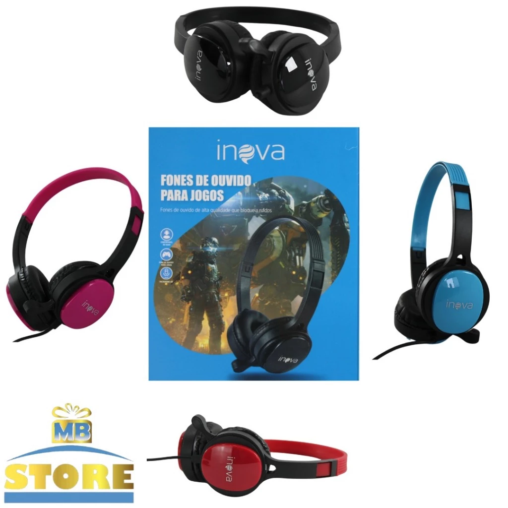 Fone INOVA - GAME - Com Microfone - FON-8685 - Imagem 3